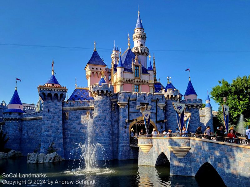 Sleeping Beauty Castle, Disneyland, Anaheim, Orange County