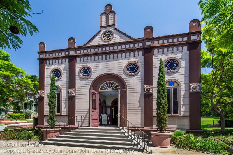 Temple Beth Israel, Heritage County Park, San Diego, San Diego County