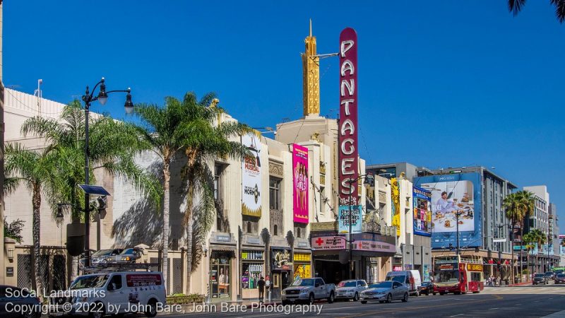 Pantages Theatre, Hollywood, Los Angeles County