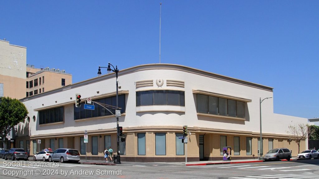 Regal Shoes Building, Hollywood, Los Angeles County