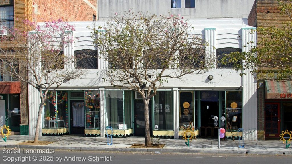 Art Deco Building, Long Beach, Los Angeles County