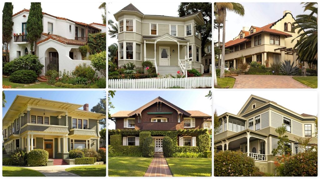 From an architectural survey of Santa Barbara Historic Districts, Santa Barbara, Santa Barbara County