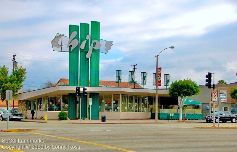 Chips Restaurant, Hawthorne, Los Angeles County