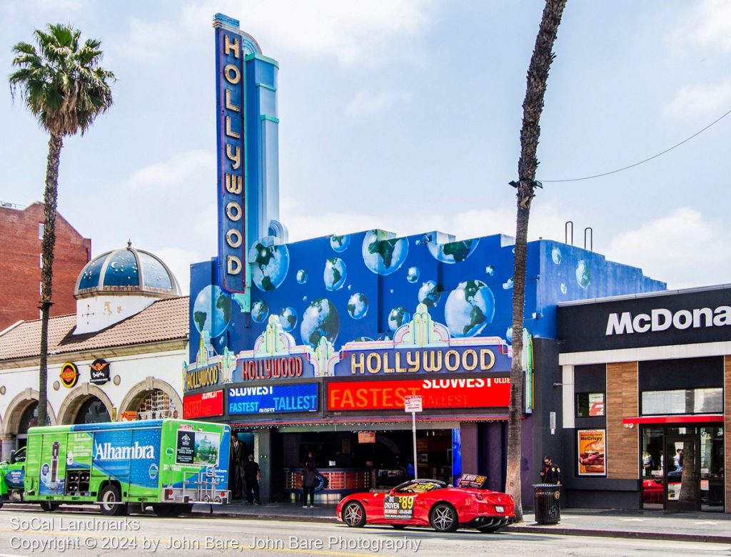 Hollywood Theatre, Hollywood, Los Angeles County