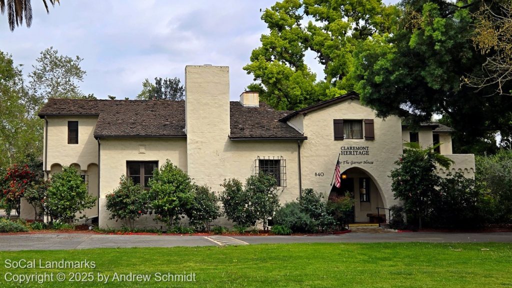 Garner House, Claremont, Los Angeles County