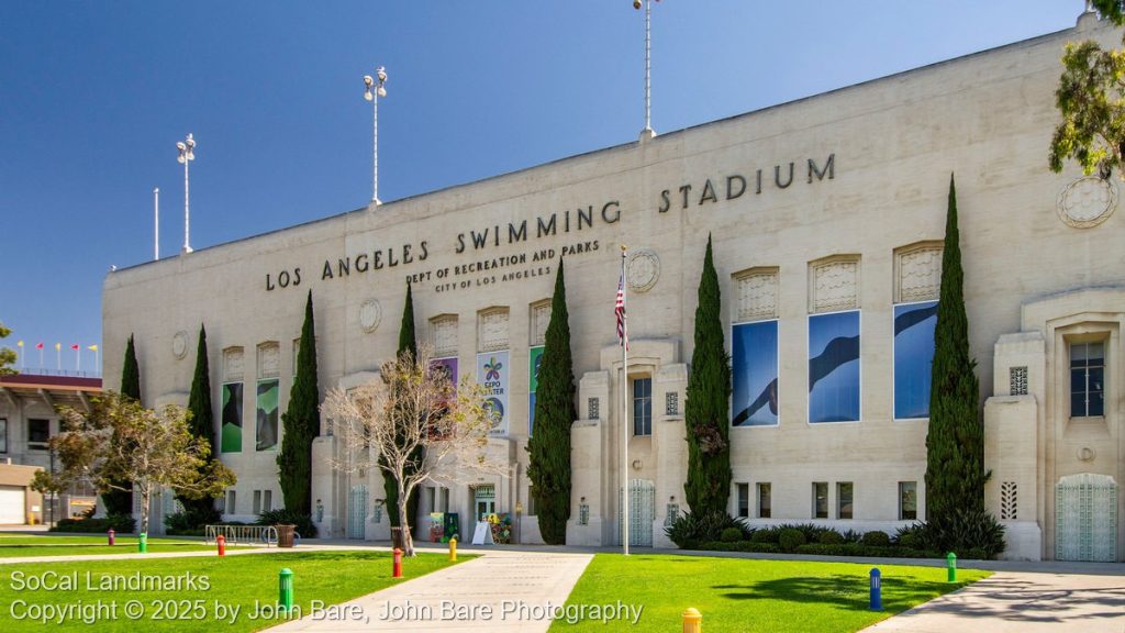 Los Angeles Swimming Stadium, Exposition Park, Los Angeles, Los Angeles County