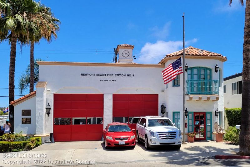 Fire Station #4, Balboa Island, Newport Beach, Orange County