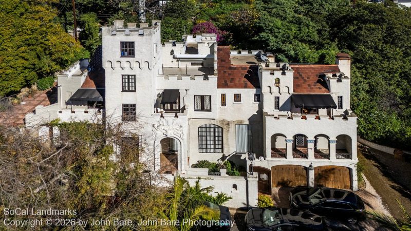The Ivory Tower, Beachwood Canyon, Los Angeles, Los Angeles County