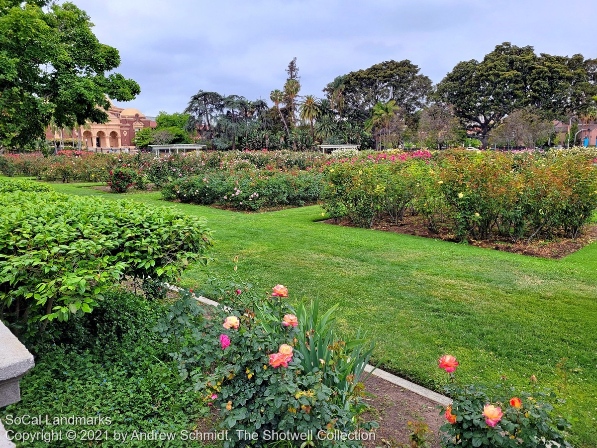 Exposition Park Rose Garden In Los Angeles - SoCal Landmarks