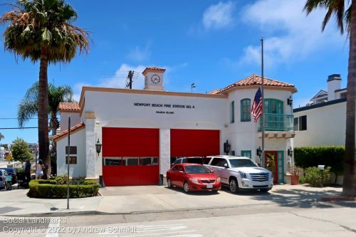 Fire Station #4, Balboa Island, Newport Beach, Orange County