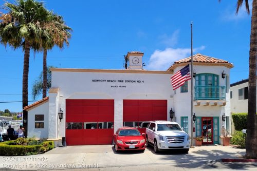 Fire Station #4, Balboa Island, Newport Beach, Orange County