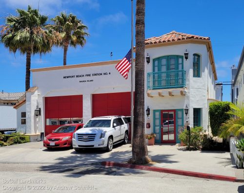 Fire Station #4, Balboa Island, Newport Beach, Orange County