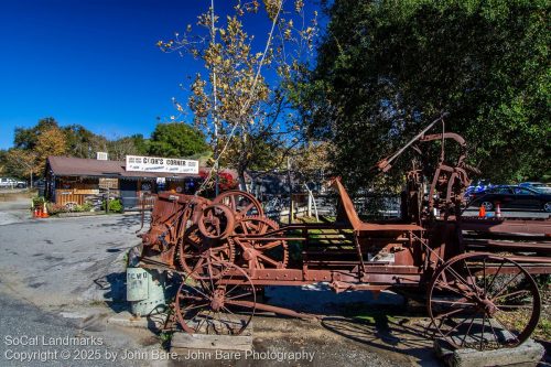 Cook's Corner, Trabuco Canyon, Orange County