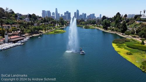 Echo Park Lake, Los Angeles, Los Angeles County