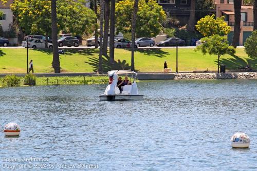 Echo Park Lake, Los Angeles, Los Angeles County