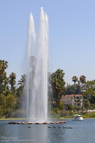 Echo Park Lake, Los Angeles, Los Angeles County