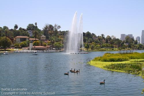 Echo Park Lake, Los Angeles, Los Angeles County