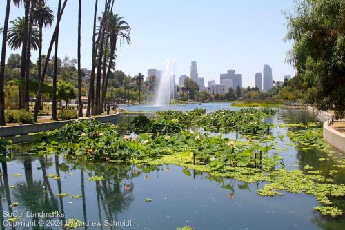 Echo Park Lake, Los Angeles, Los Angeles County