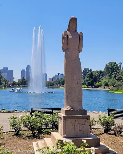 Echo Park Lake, Los Angeles, Los Angeles County