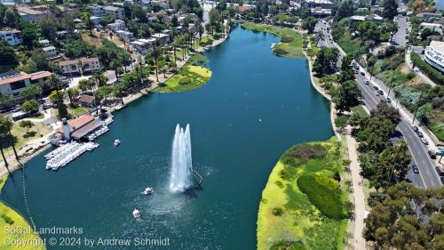 Echo Park Lake, Los Angeles, Los Angeles County