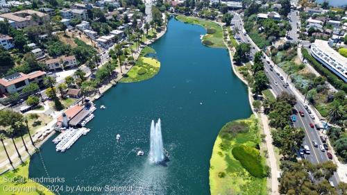 Echo Park Lake, Los Angeles, Los Angeles County