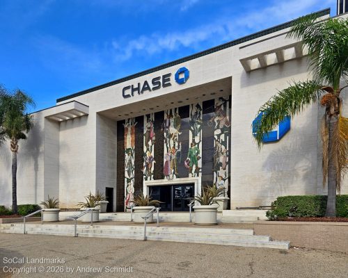 Home Savings and Loan (Chase Bank), Hollywood, Los Angeles County