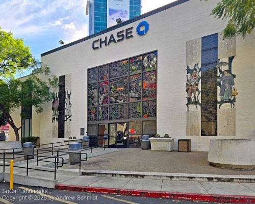 Home Savings and Loan (Chase Bank), Hollywood, Los Angeles County