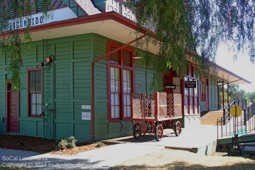 Santa Fe Depot, Heritage Walk, Escondido, San Diego County