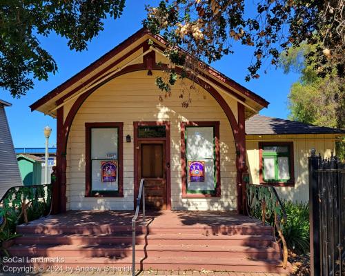 Escondido's 1st Library, Heritage Walk, Escondido, San Diego County