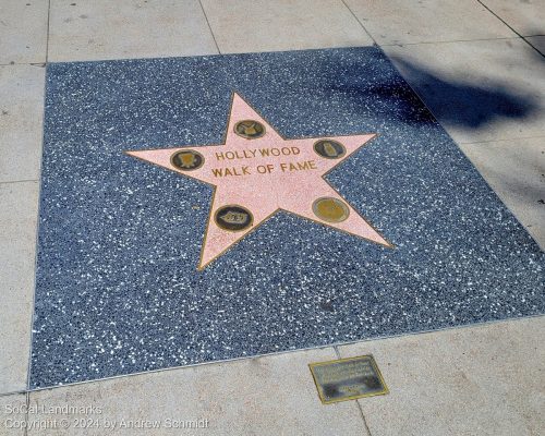 Hollywood Walk of Fame, Hollywood, Los Angeles County