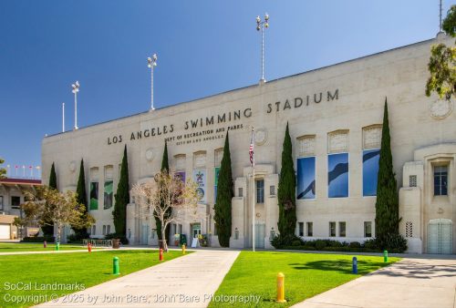 Los Angeles Swimming Stadium, Exposition Park, Los Angeles, Los Angeles County
