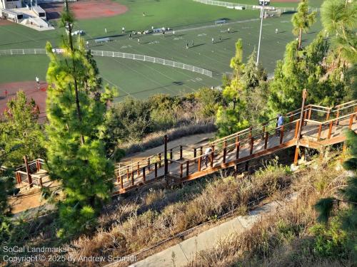 Pinewood Stairs, Hillcrest Park, Fullerton, Orange County