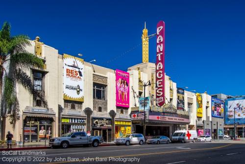 Pantages Theatre, Hollywood, Los Angeles County