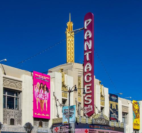 Pantages Theatre, Hollywood, Los Angeles County