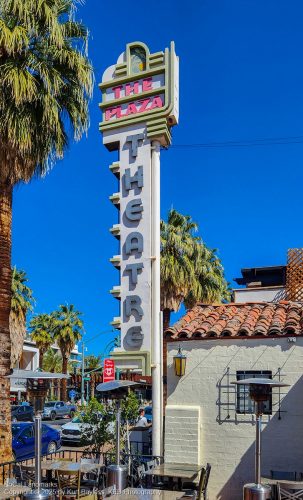 Plaza Theatre, Palm Springs, Riverside County