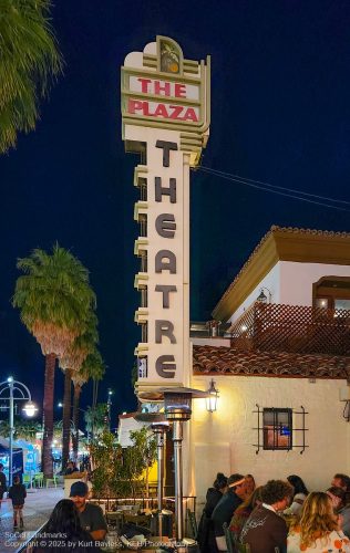 Plaza Theatre, Palm Springs, Riverside County