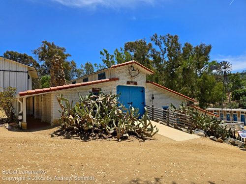 Rancho de los Quiotes (Leo Carrillo Ranch), Carlsbad, San Diego County