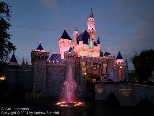 Sleeping Beauty Castle, Disneyland, Anaheim, Orange County