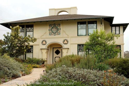 From an architectural survey of Santa Barbara Historic Districts, Santa Barbara, Santa Barbara County