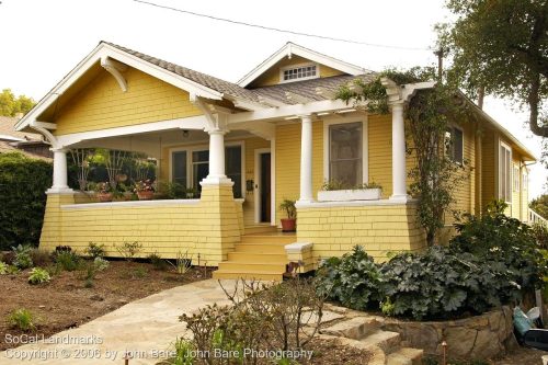 From an architectural survey of Santa Barbara Historic Districts, Santa Barbara, Santa Barbara County