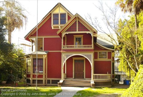 From an architectural survey of Santa Barbara Historic Districts, Santa Barbara, Santa Barbara County