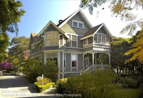 From an architectural survey of Santa Barbara Historic Districts, Santa Barbara, Santa Barbara County