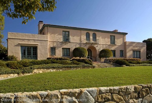 From an architectural survey of Santa Barbara Historic Districts, Santa Barbara, Santa Barbara County