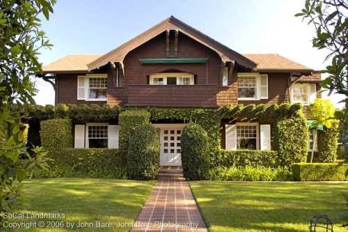 From an architectural survey of Santa Barbara Historic Districts, Santa Barbara, Santa Barbara County
