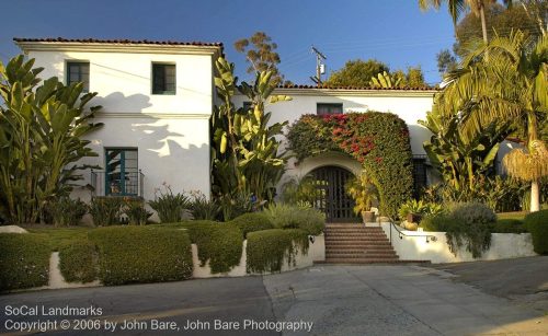 From an architectural survey of Santa Barbara Historic Districts, Santa Barbara, Santa Barbara County