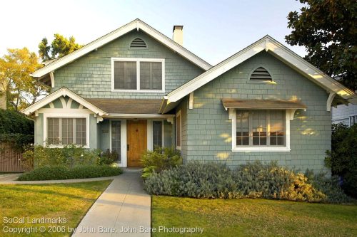 From an architectural survey of Santa Barbara Historic Districts, Santa Barbara, Santa Barbara County