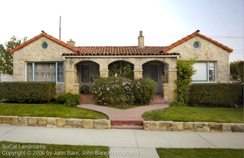 From an architectural survey of Santa Barbara Historic Districts, Santa Barbara, Santa Barbara County
