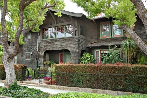 From an architectural survey of Santa Barbara Historic Districts, Santa Barbara, Santa Barbara County