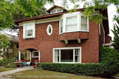 From an architectural survey of Santa Barbara Historic Districts, Santa Barbara, Santa Barbara County