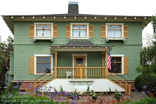 From an architectural survey of Santa Barbara Historic Districts, Santa Barbara, Santa Barbara County